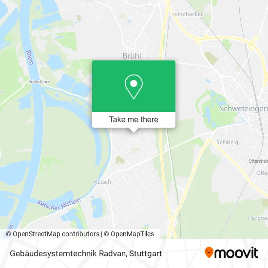 Карта Gebäudesystemtechnik Radvan
