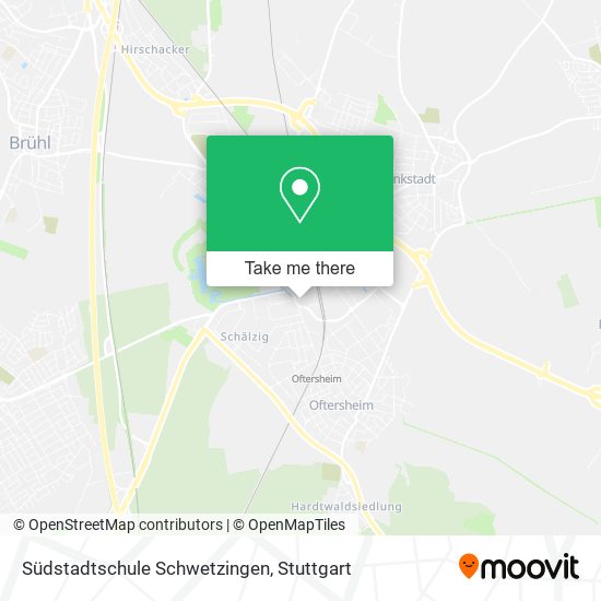 Карта Südstadtschule Schwetzingen