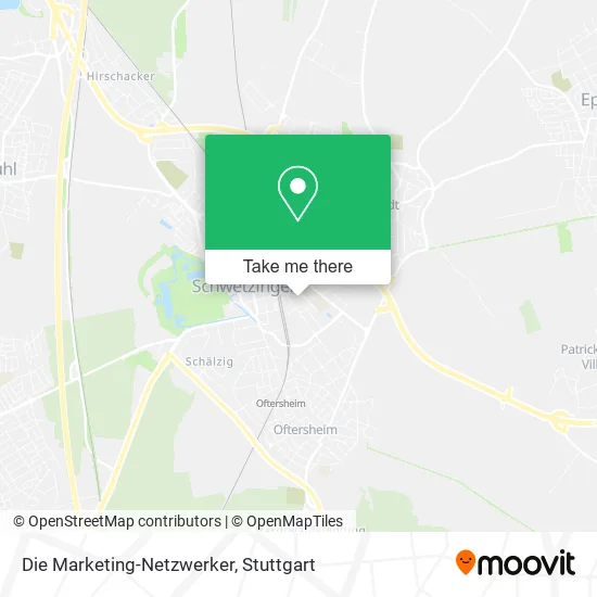 Карта Die Marketing-Netzwerker