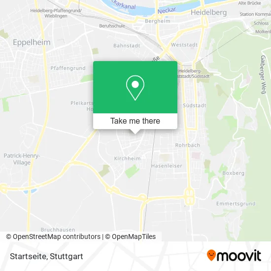 Карта Startseite