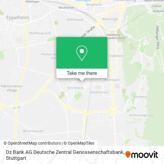 Карта Dz Bank AG Deutsche Zentral Genossenschaftsbank