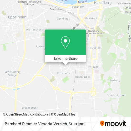 Карта Bernhard Rimmler Victoria-Versich