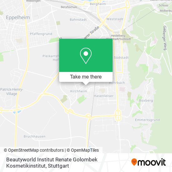 Beautyworld Institut Renate Golombek Kosmetikinstitut map