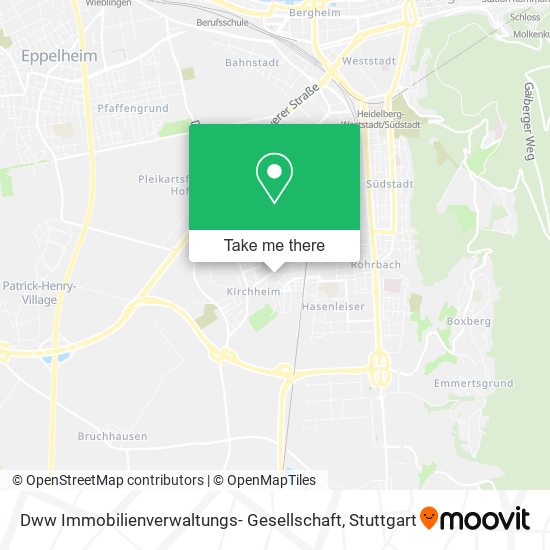 Карта Dww Immobilienverwaltungs- Gesellschaft