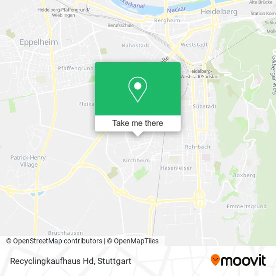 Карта Recyclingkaufhaus Hd