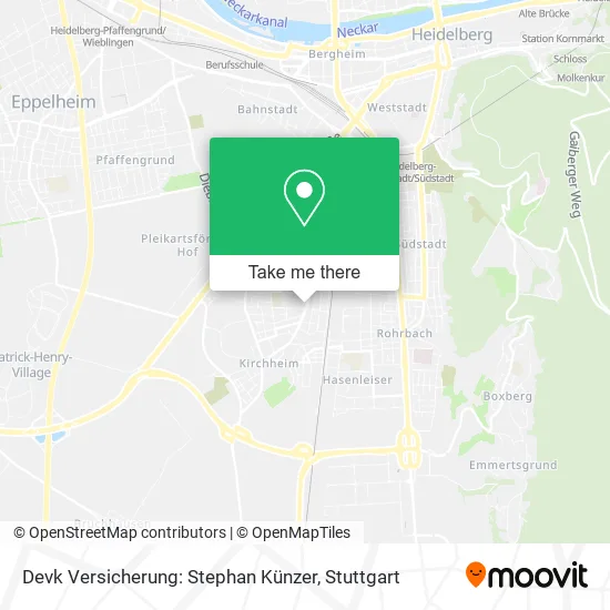 Карта Devk Versicherung: Stephan Künzer
