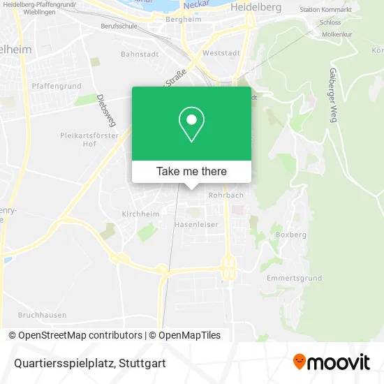 Карта Quartiersspielplatz