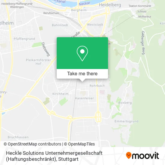 Карта Heckle Solutions Unternehmergesellschaft (Haftungsbeschränkt)