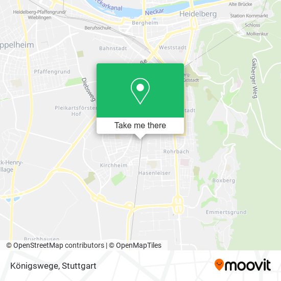 Карта Königswege