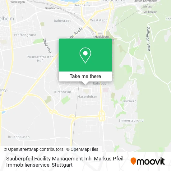 Карта Sauberpfeil Facility Management Inh. Markus Pfeil Immobilienservice