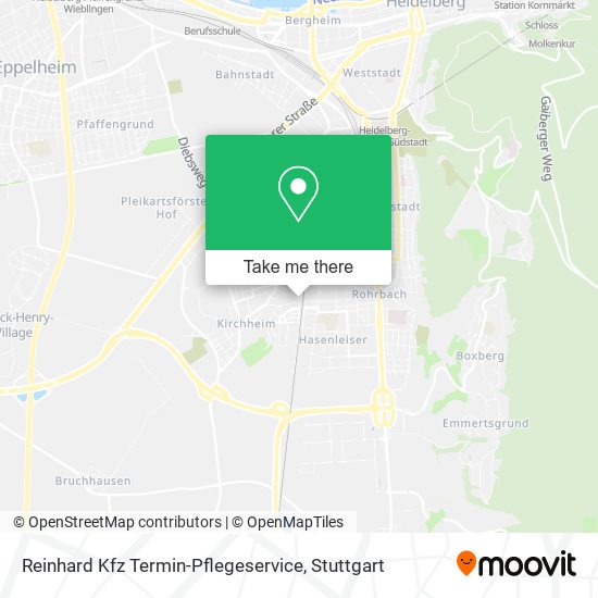 Reinhard Kfz Termin-Pflegeservice map
