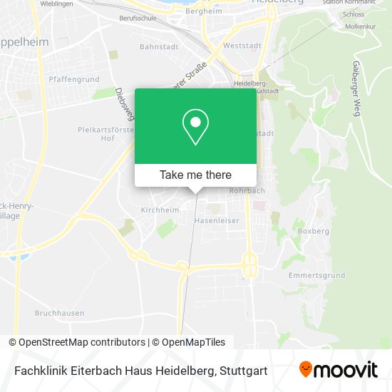 Fachklinik Eiterbach Haus Heidelberg map