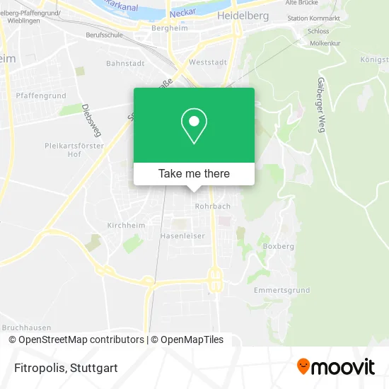 Карта Fitropolis