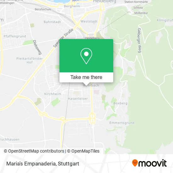Карта Maria's Empanaderia
