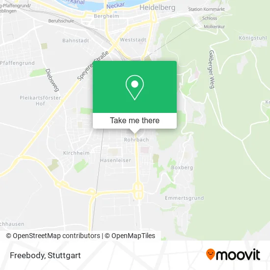 Карта Freebody