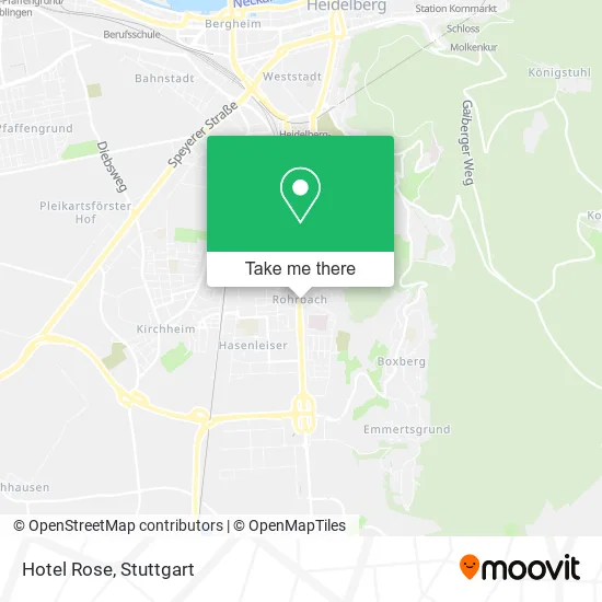 Карта Hotel Rose