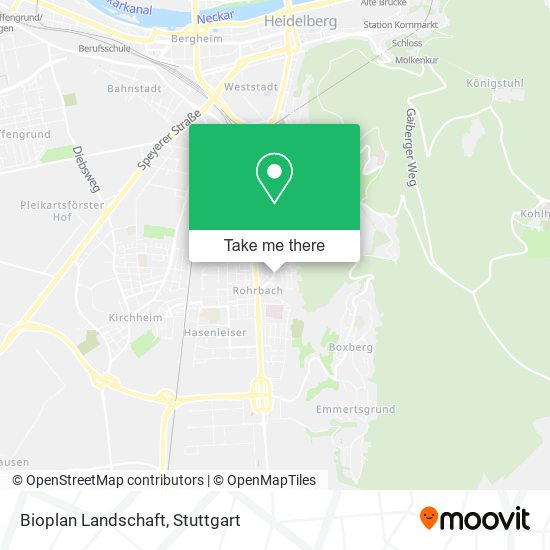 Карта Bioplan Landschaft