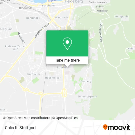 Карта Calis It