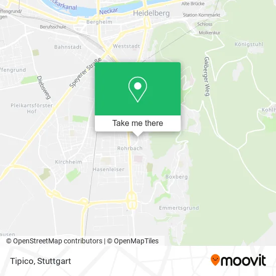 Карта Tipico