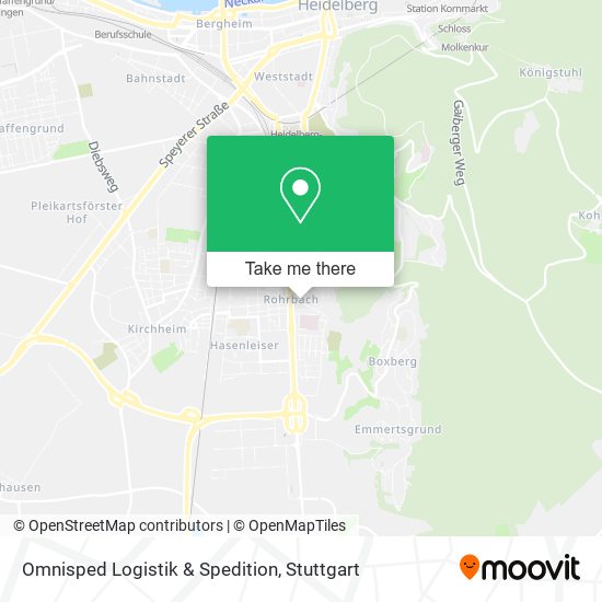Omnisped Logistik & Spedition map