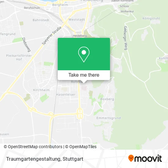 Карта Traumgartengestaltung