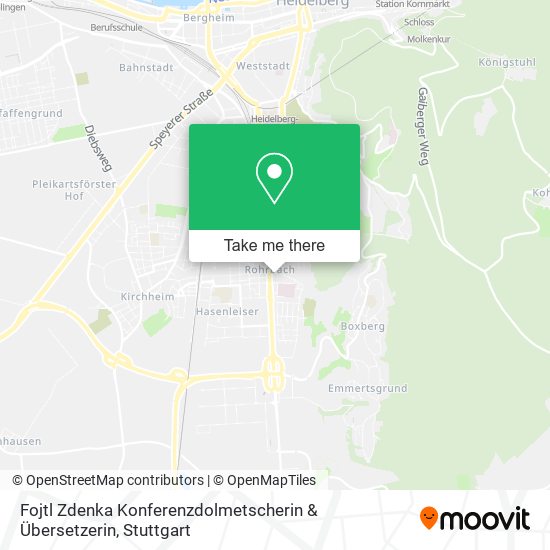 Fojtl Zdenka Konferenzdolmetscherin & Übersetzerin map
