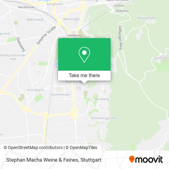 Stephan Macha Weine & Feines map