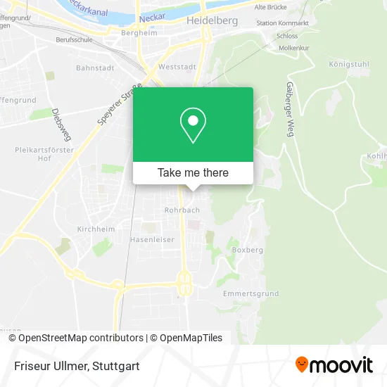Карта Friseur Ullmer