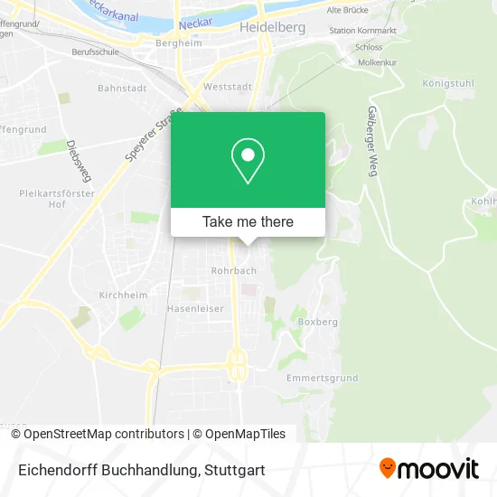 Карта Eichendorff Buchhandlung