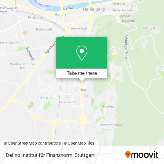 Карта Defino Institut für Finanznorm
