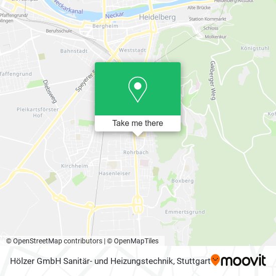 Hölzer GmbH Sanitär- und Heizungstechnik map