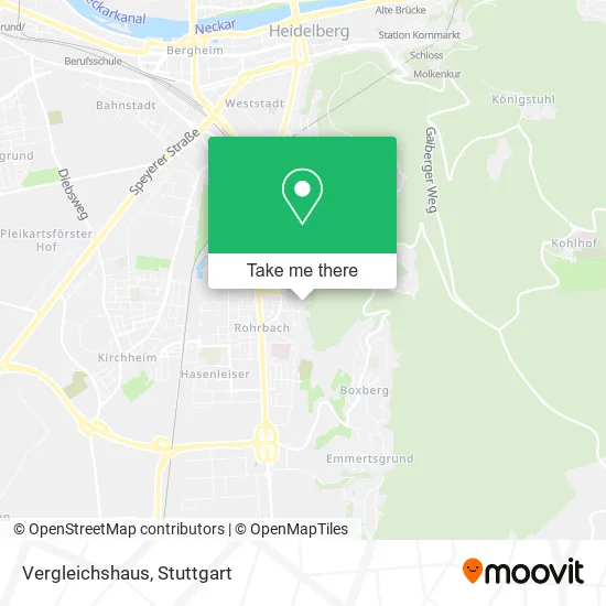 Карта Vergleichshaus