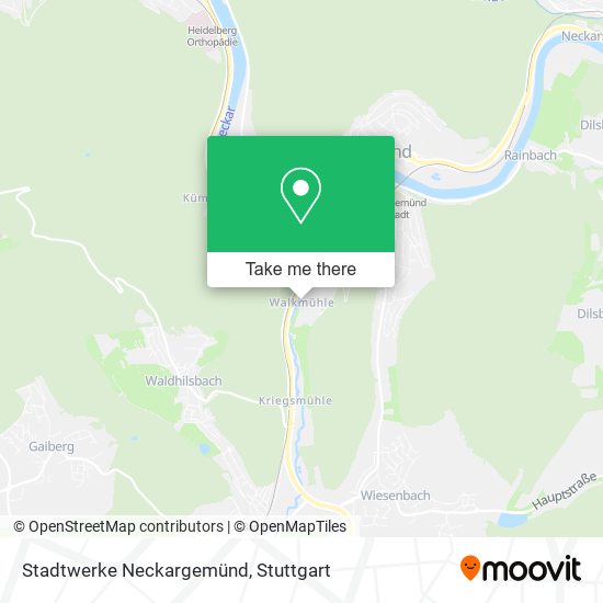 Stadtwerke Neckargemünd map