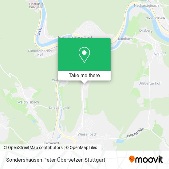 Sondershausen Peter Übersetzer map
