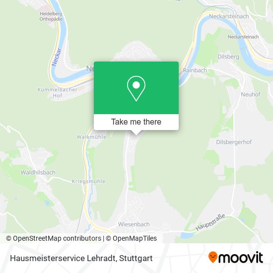 Hausmeisterservice Lehradt map