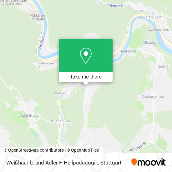 Карта Weißhaar b. und Adler F. Heilpädagogik