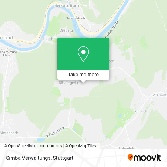 Карта Simba Verwaltungs