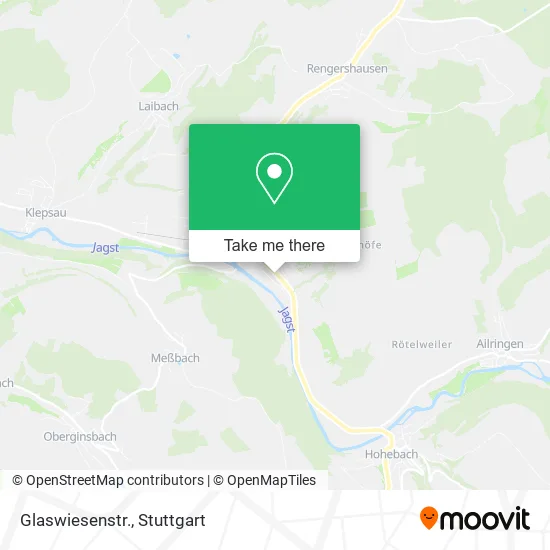 Карта Glaswiesenstr.