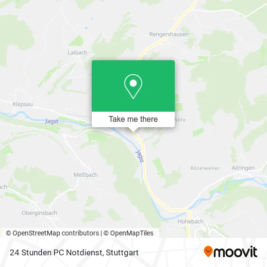 Карта 24 Stunden PC Notdienst