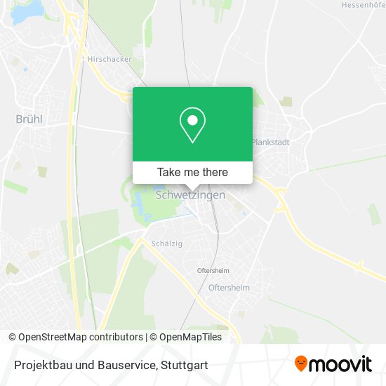 Projektbau und Bauservice map