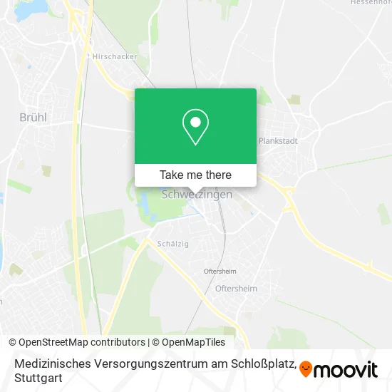Карта Medizinisches Versorgungszentrum am Schloßplatz