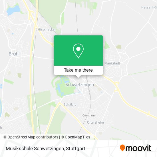 Musikschule Schwetzingen map
