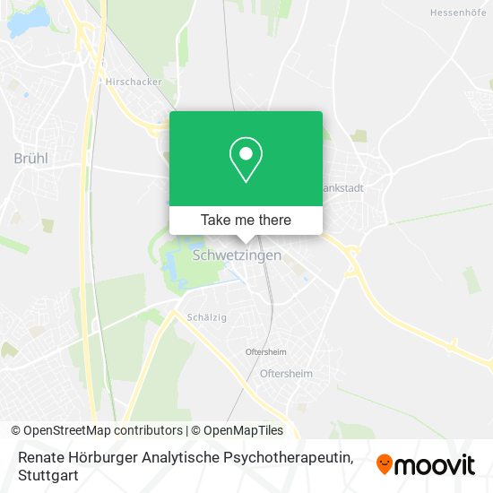 Renate Hörburger Analytische Psychotherapeutin map