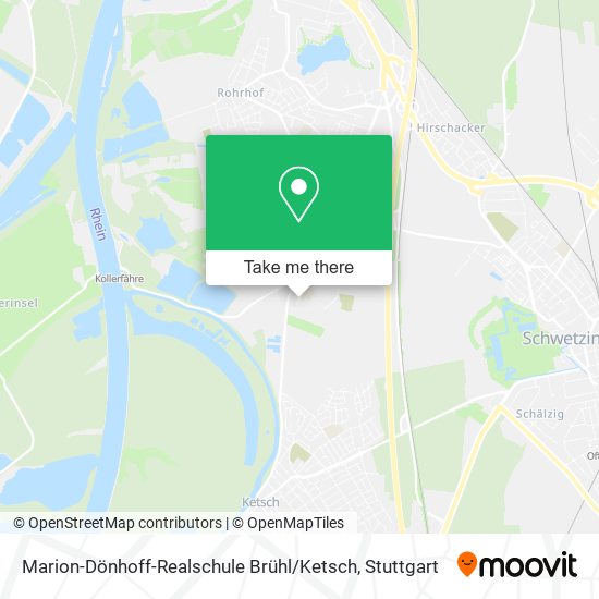 Карта Marion-Dönhoff-Realschule Brühl / Ketsch