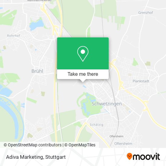 Карта Adiva Marketing