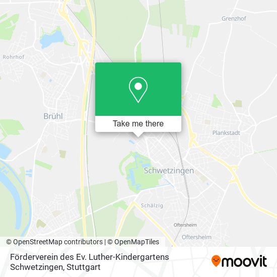 Förderverein des Ev. Luther-Kindergartens Schwetzingen map