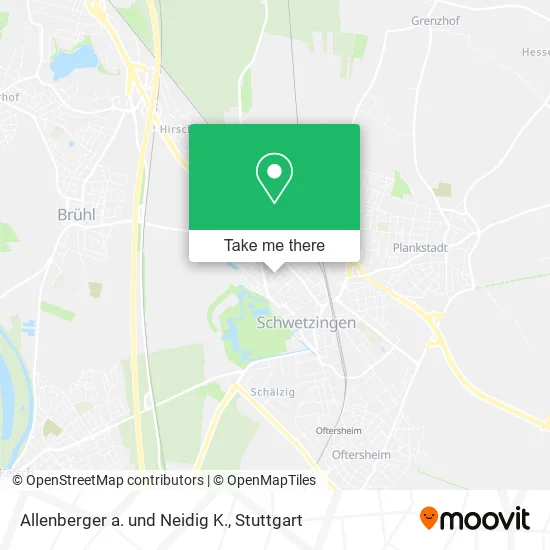 Карта Allenberger a. und Neidig K.