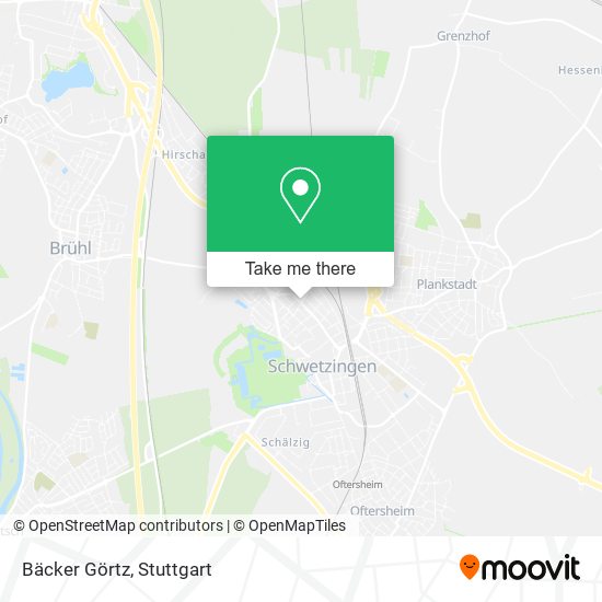 Bäcker Görtz map