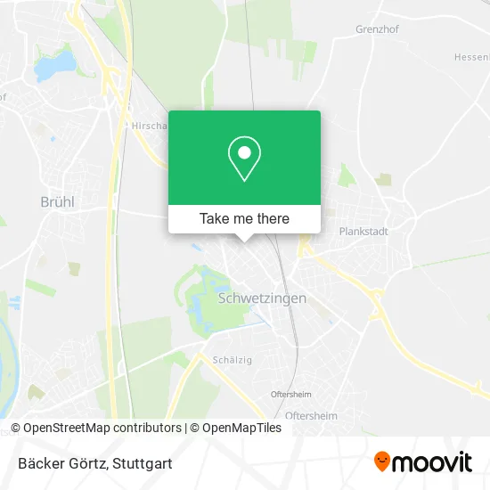 Карта Bäcker Görtz