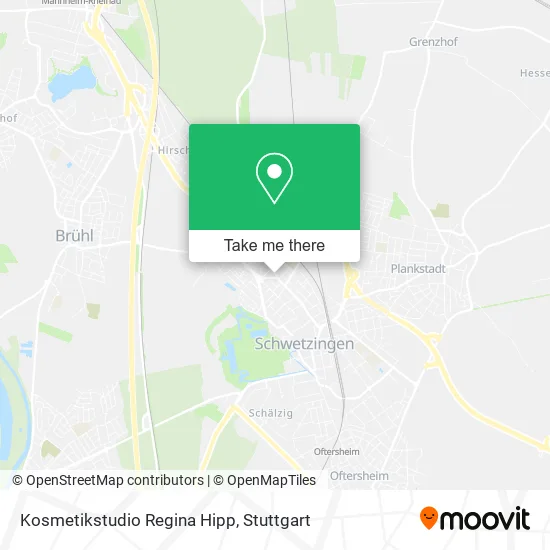 Карта Kosmetikstudio Regina Hipp